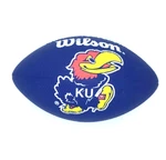 Ku Kansas Jayhawks Youth Size Wilson Rubber Football Free Shipping. Fixed Price $11.00.