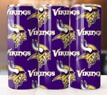 Minnesota Vikings Nfl Football Tumbler 20OZ Cup Mug Bottles Flask Thermos Custom. Fixed Price $18.95.