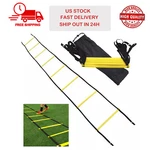 8 Rung Agility Speed Training Ladder Footwork Fitness Football Workout Exercise. Fixed Price $12.94.