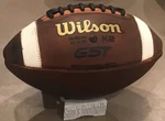 Brand New Fully Prepped Wilson Gst K2 Leather Football Game Made In Usa. Fixed Price $145.00.