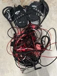 Schutt Varsity Flex 4.0 Large Football Shoulder Pads With Wiring. Fixed Price $220.00.