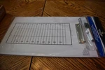 Classic Sports Football Coaching Dry Erase Clip Board 16 X 9.75. Fixed Price $7.00.
