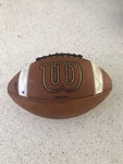Wilson Gst Game Football. Fixed Price $110.00.