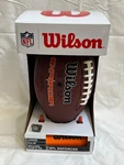 Wilson Nfl Enforcer Junior Football With Pump And Tee - Brown (ages 9 & Up). Fixed Price $24.99.