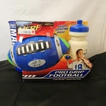 Nerf Peyton Manning Pro Grip Football & Sports Water Bottle 2007 New Old Stock. Fixed Price $25.50.