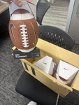 Nike Tournament Youth Size 7 Brown White. 3 Footballs Per Box.. Fixed Price $37.77.