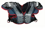 Riddell Pursuit Youth Football Shoulder Pad, Blue/red, Extra Large. Fixed Price $64.95.