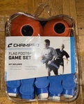 Champro Flag Football And Cone Game Set - 10 Belts, 4 Marker Discs & Carry Bag. Fixed Price $29.99.