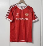 Ddp Retro Fun Jersey Manchester United 1990 1992 Home Soccer Football. Fixed Price $35.00.