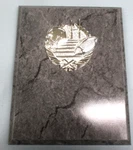 Silver Football Relief Plaque 8 X 10 Grey Board Trophy Award. Fixed Price $5.99.