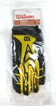 New Wilson Gst Skill Football Glove Tacktech 3D Adult Size Color Yellow. Fixed Price $13.79.