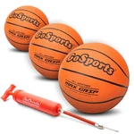 Gosports 5 Inch Mini Basketball 3 Pack With Premium Pump - Regulation, Brown. Fixed Price $33.49.
