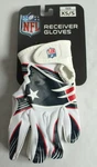 Franklin Sports New England Patriots Youth Xs/s Nfl Football Receiver Gloves. Fixed Price $12.99.