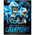 Carolina Panthers 2025 Nfc South Champions Nfl Football Poster. Fixed Price $24.99.