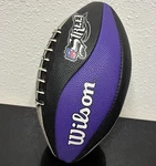 Wilson Nfl Street Football Purple Black Colorway Gamecube Xbox 2004 Promo. Fixed Price $47.00.