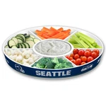 Nfl Seattle Seahawks Party Platter Fremont Die Football Tailgate Dividers/ Bowl. Fixed Price $19.99.