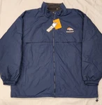 Men's Dunbrooke Navy Denver Broncos Triumph Fleece Full-zip Jacket 3XL. Fixed Price $61.00.