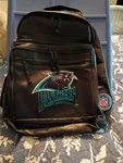 Nfl Carolina Panthers Logo Action Backpack (school,work,travel). Fixed Price $21.00.
