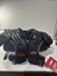 Riddell Power Jpk+ Shoulder Pad With Back Plate Xs. 32 -34 /14 -15 Black. New!. Fixed Price $99.99.
