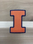 Illinois Fighting Illini Embroidered Patch 3" X 1/2" Iron Or Sew Big 10. Fixed Price $6.59.