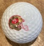Vintage San Francisco 49ERS Logo Golf Ball Wilson N.f.l.. Fixed Price $8.99.