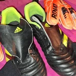 Rinati #1, Gloves With Bag ,addidas Soccer Shoes 2NIKE Wristbands. Fixed Price $39.00.