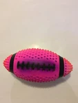 Colorful Knobby Football Soft Rubber New 372. Fixed Price $26.88.