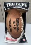 Vintage Wilson "the Duke" Official Pattern Leather Football Flat F1250 Nos. Fixed Price $150.00.