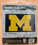 Bsi Ncaa Michigan Wolverines 3-BY-5 Foot Flag With Grommets. Fixed Price $12.99.