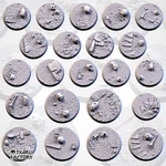 Fantasy Football Bases Txarli Factory Round/oval Miniature 3D. Fixed Price $6.00.