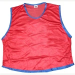 12 Red Adult Soccer Basketball Mesh Scrimmage Vests. Fixed Price $36.00.