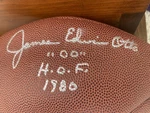 Jim Otto Authentic Signed Baden Football Rare+ Jsa Deflated+discounted. Fixed Price $50.00.