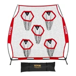 Vevor 7 X Ft Football Trainer Throwing Net, Training Target Practice. Fixed Price $25.00.