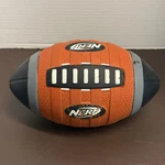 Nerf Sports Weather Blitz Football Orange Black Hasbro Grip 2008. Fixed Price $12.95.