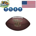 Wilson Junior Nfl Super Grip Composite Football Optimal Feel For Ages 9-12. Fixed Price $27.99.