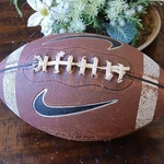 Nike 1000 Spiral-tech Football Brown White Black. Fixed Price $9.00.