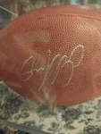 Wilson Official Autographed Football Signed Collectible. Fixed Price $75.00.