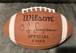 Vintage Wilson Nfl Football F1144 Oj Simpson Auto Style Restored. Fixed Price $110.00.