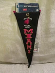 2004 Winning Streak Miami Heat Nba Wool Blend Basketball Pennant. Fixed Price $29.95.
