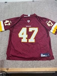Reebok Washington Redskins Chris Cooley Jersey #47 - Adult Xl. Fixed Price $36.99.