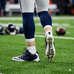 Nike Vapor Carbon Fly Td Football Cleats Navy White Men. Fixed Price $145.00.