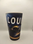 Spirit Cups St. Louis Rams Beverage Nfl Blue Gold White Football. Fixed Price $5.00.