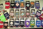 U Pick 1 Or 2CT Lot Team Logo Can Coolie Holder Nfl Mlb Beer Tailgate Party Gift. Fixed Price $9.95.