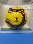 Yellow Cyclone Soccer Ball Size 5 Soft Inflatable Training Match Play. Fixed Price $15.50.