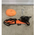Yissvic Agility Ladder Soccer Training Set With Orange Cones & Carry Bag. Fixed Price $12.00.