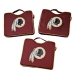 Lot Of 3 Vintage Rawlings Washington Redskins Nfl Stadium Seat Cushions Burgundy. Fixed Price $35.00.