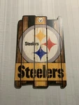 Pittsburgh Steelers Nfl 17" X 11" Wood Decorative Indoor Sign Wincraft Brand New. Fixed Price $27.99.