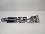 Siskiyou Nfl Las Vegas Raiders 2 Pc Bbq Tool Set Black Grill Kit. Fixed Price $20.70.