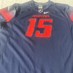 Nike Arizona Wildcats #15 Football Ncaa Jersey Size Xl Blue. Fixed Price $45.00.