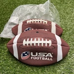 2 Pack Lot Official Usa Flag Footballs Kids Jr Junior Size. Fixed Price $29.99.